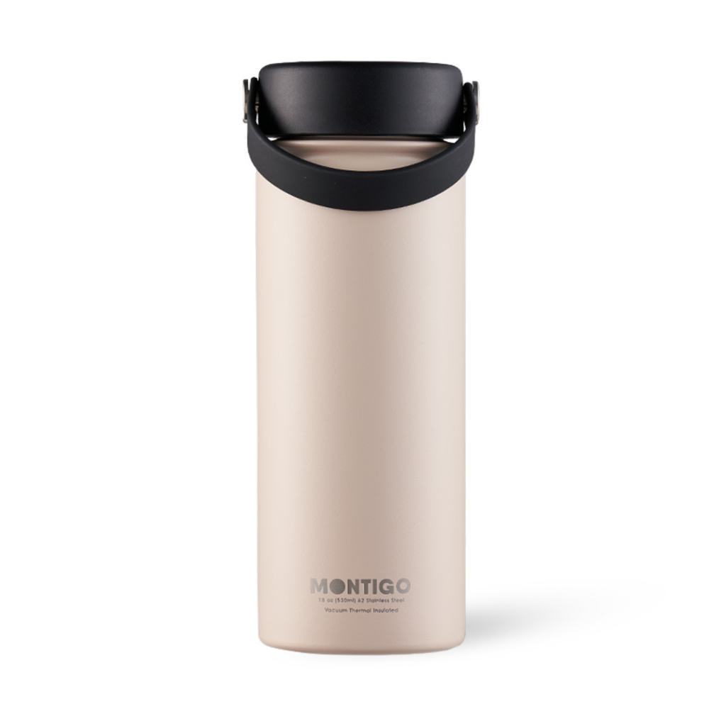 Montigo Pastel Ace Bottle Medium (530ml/18oz) Durable Stainless Steel