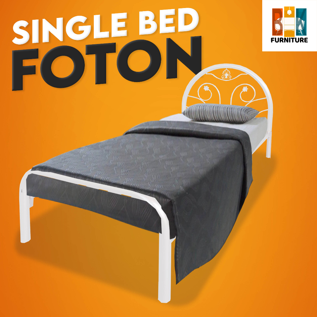 (READY STOCK) Katil Single/Single Bed Frame/Katil Hostel/Metal Bed/Bed ...