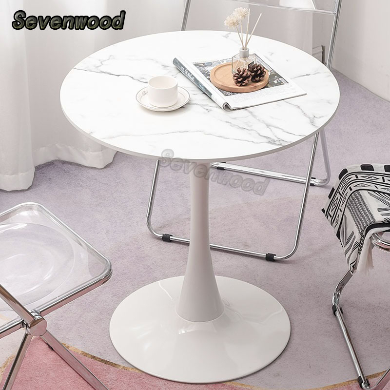Sevenwood Tulip Round Table Dining Table Home Office Desk kerusi meja