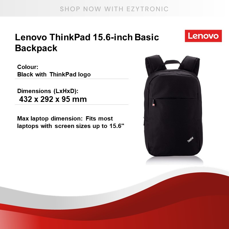 Lenovo ThinkPad Basic backpack Black