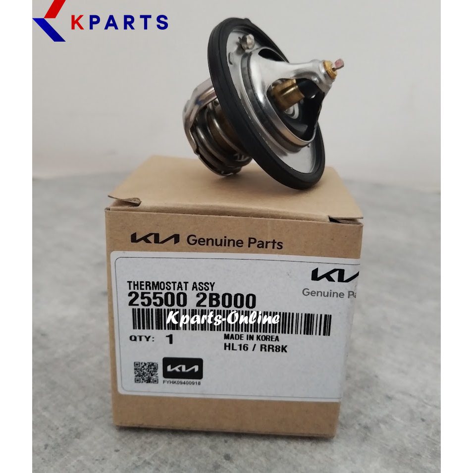 ORIGINAL THERMOSTAT KIA FORTE 1.6 / RIO UB / ELANTRA MD 1.6 (ORIGINAL) 255002B000 Shopee