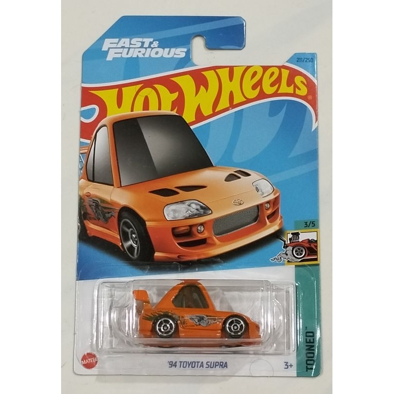 HOT WHEELS TOONED SUPRA / HOT WHEELS SUPRA / HOT WHEELS TOYOTA SUPRA