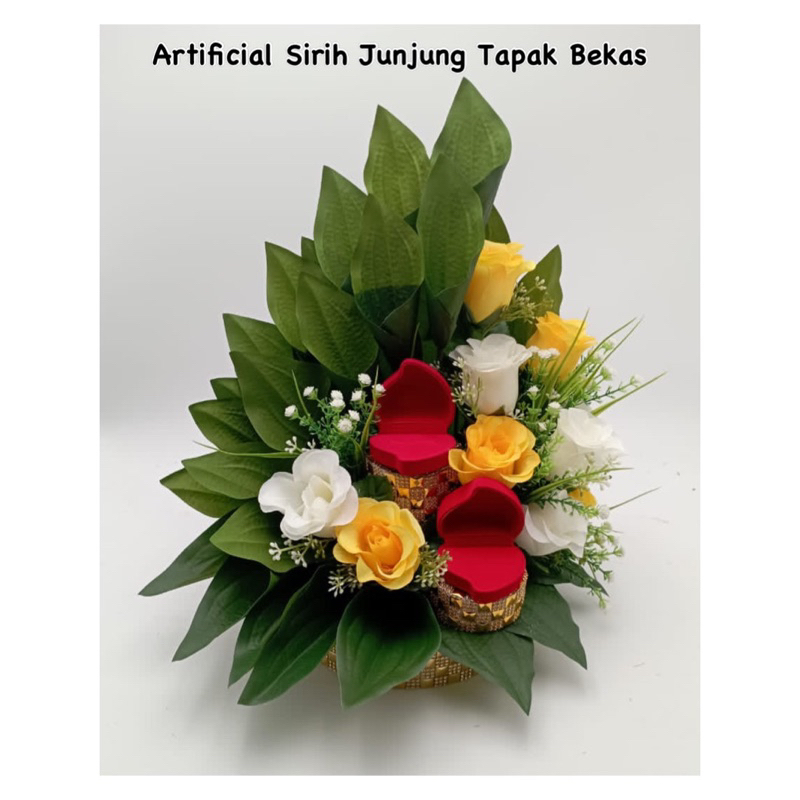 Artificial Sirih Junjung With Bekas Gelang And Bekas Cincin (Dua Tempat ...