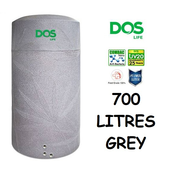 700 1000 1500 2000 Liter DOS Life Combac Nano Onground Water Tank ...
