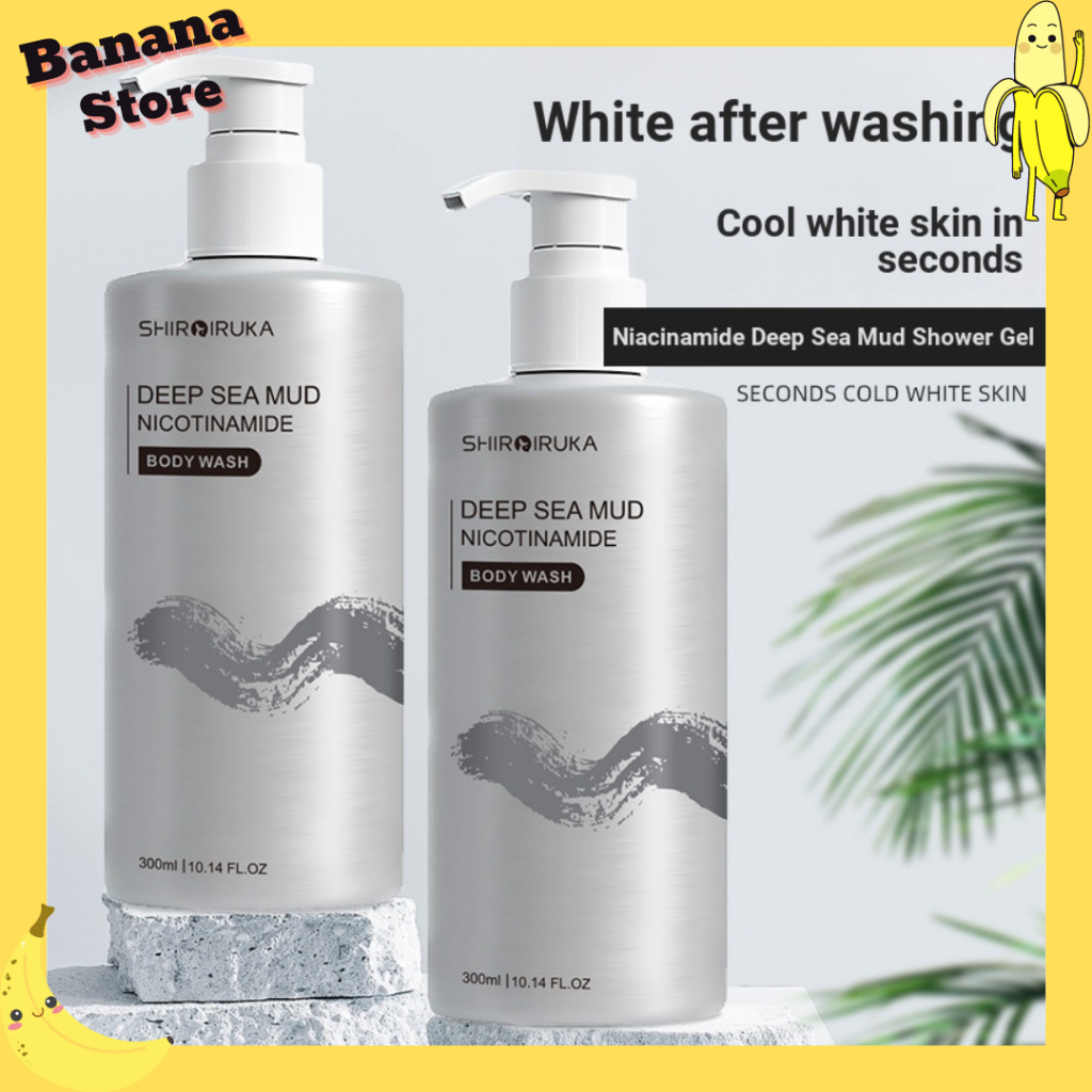 DEEP SEA MUD NICOTINAMIDE SHOWER Korean Premium Tone Up Body Wash