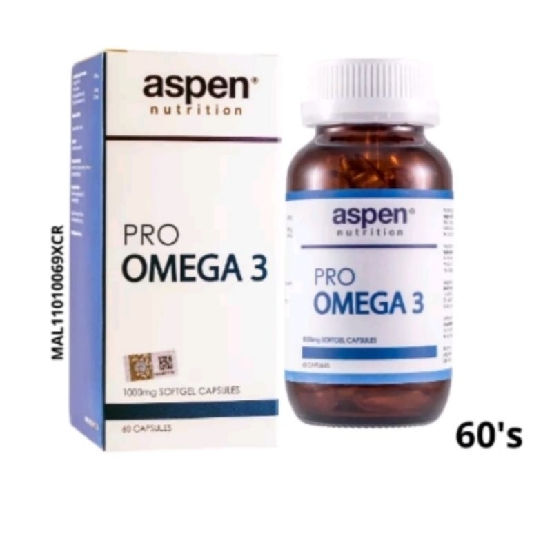Aspen Proomega 3 (60 softgel capsules) Shopee Malaysia