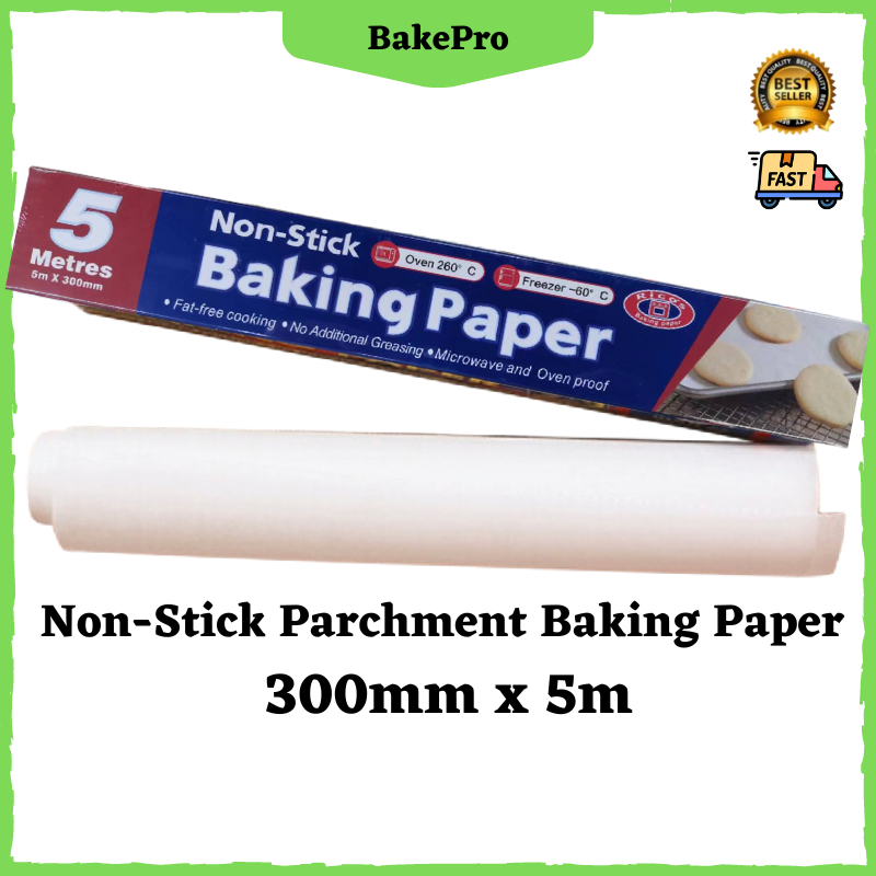 BakePro 5Meters Rico Baking Paper Kertas Minyak Pelapik Dulang ...