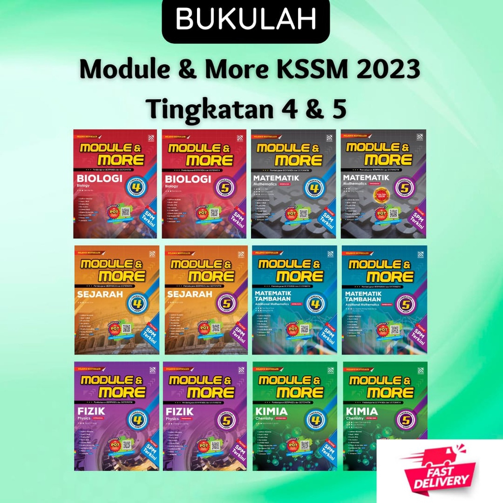 [Bukulah] Buku Latihan : Module & More 2023 Tingkatan 4 & 5 (Dwi Bahasa ...