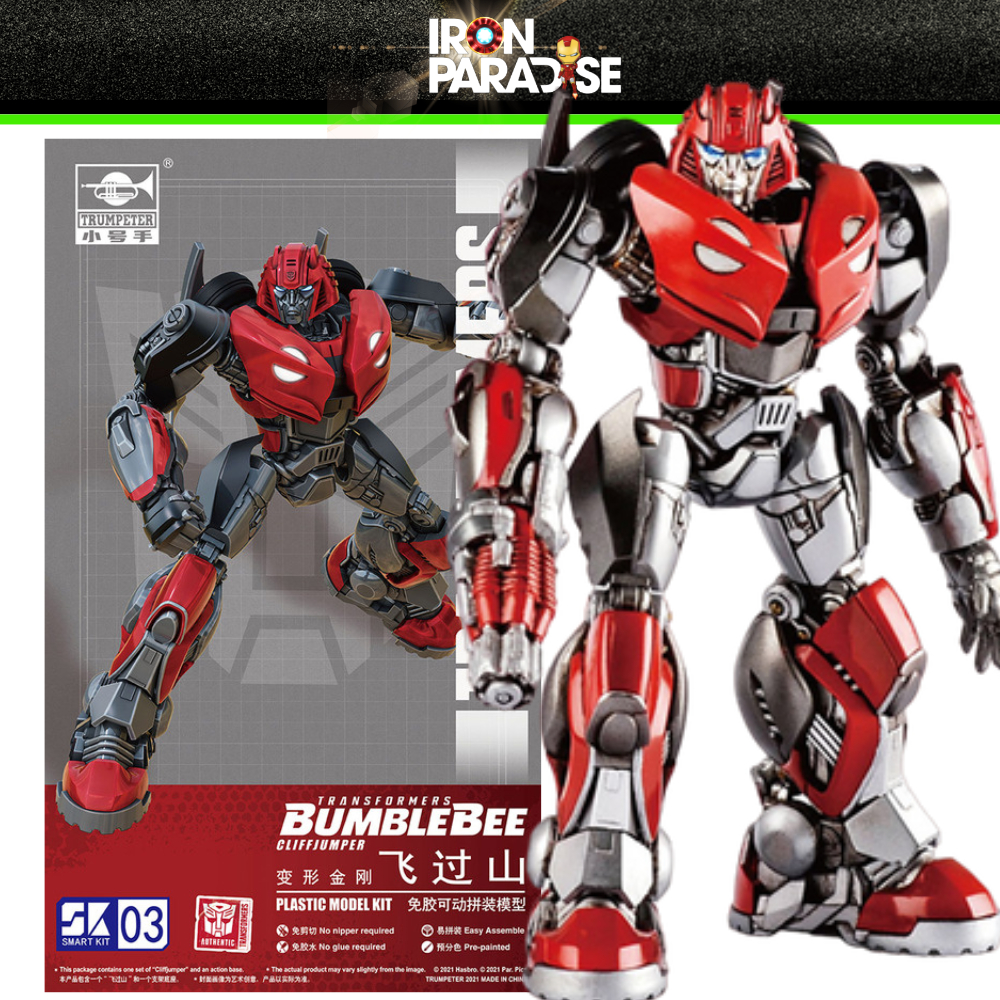 Trumpeter Cliffjumper Transformers Smart Model Kit - SK03 Bumblebee ...