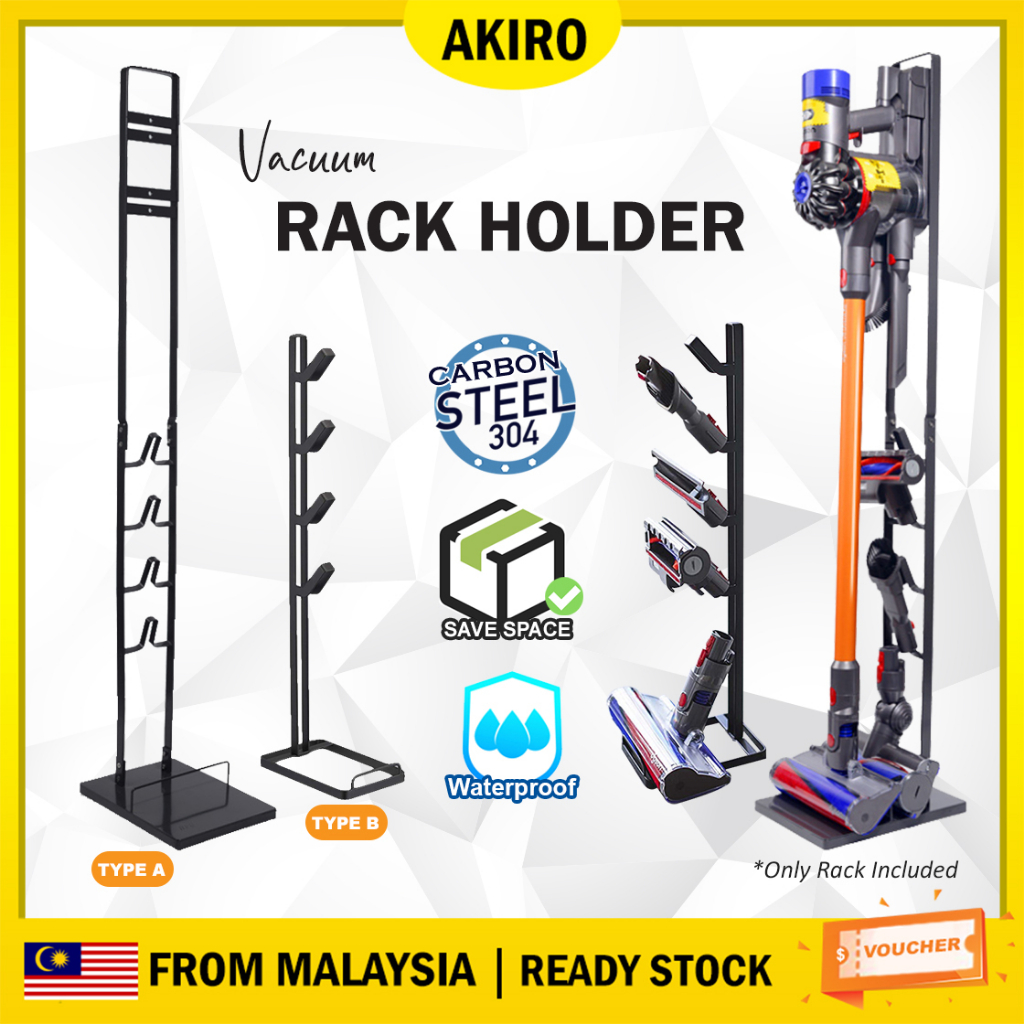 (Crazy Sales) AKIRO Handheld Vacuum Holder Steel Bracket Holder Stand ...