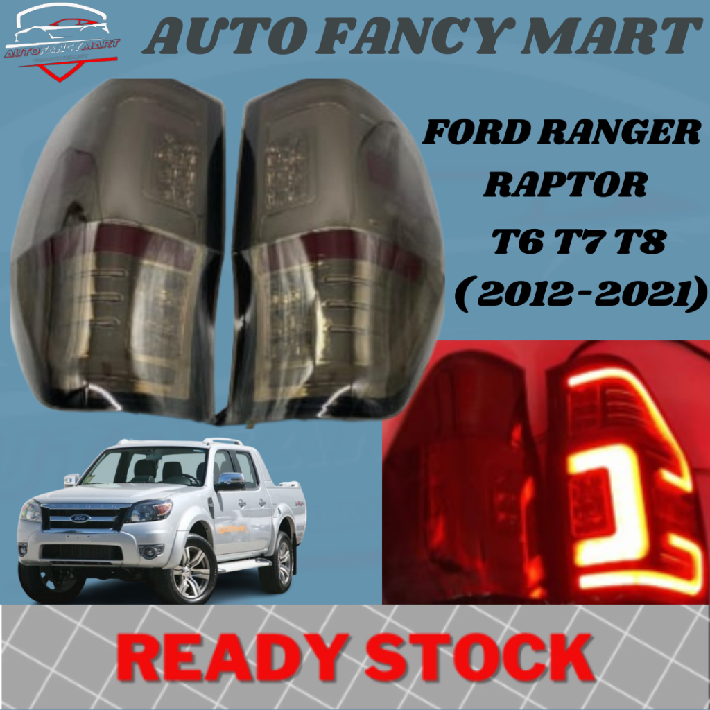 Ford Ranger Raptor T6 T7 T8 Tail Light Tail Lamp Taillight Taillamp LED ...