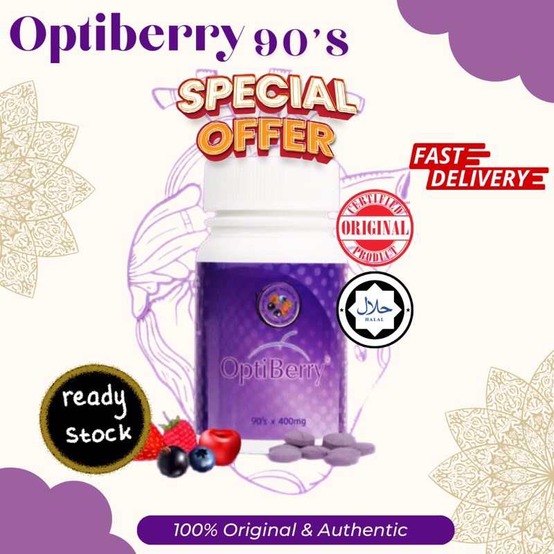 (EXP 05/25🔥) 💯 Original OPTI BERRYx Synergy Food 90Tablet | Shopee Malaysia