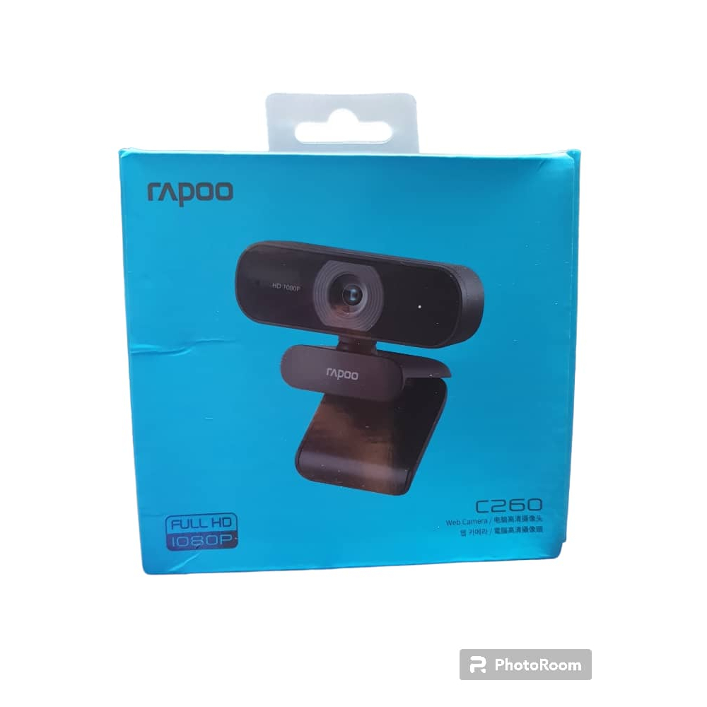 CLEARANCE!! Rapoo C260 Full HD Webcam 1080P With Wide Angle Lens Built ...