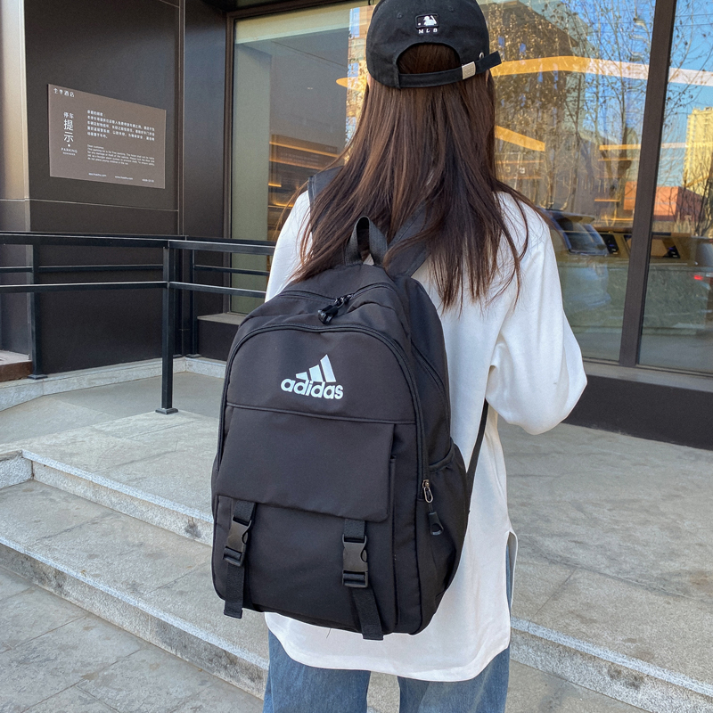 ADIDAS LAPTOP BAG STUDENT BAGPACK TRAVEL Laptop Casual Bag School Bag Kids Bagpack Beg Sekolah