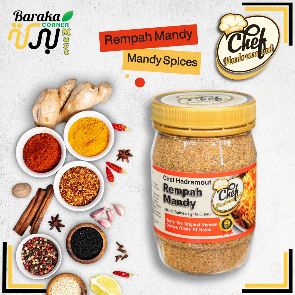 Rempah Nasi Arab Mandi | Mandy Rice Spices | Chef Hadramout | Original ...