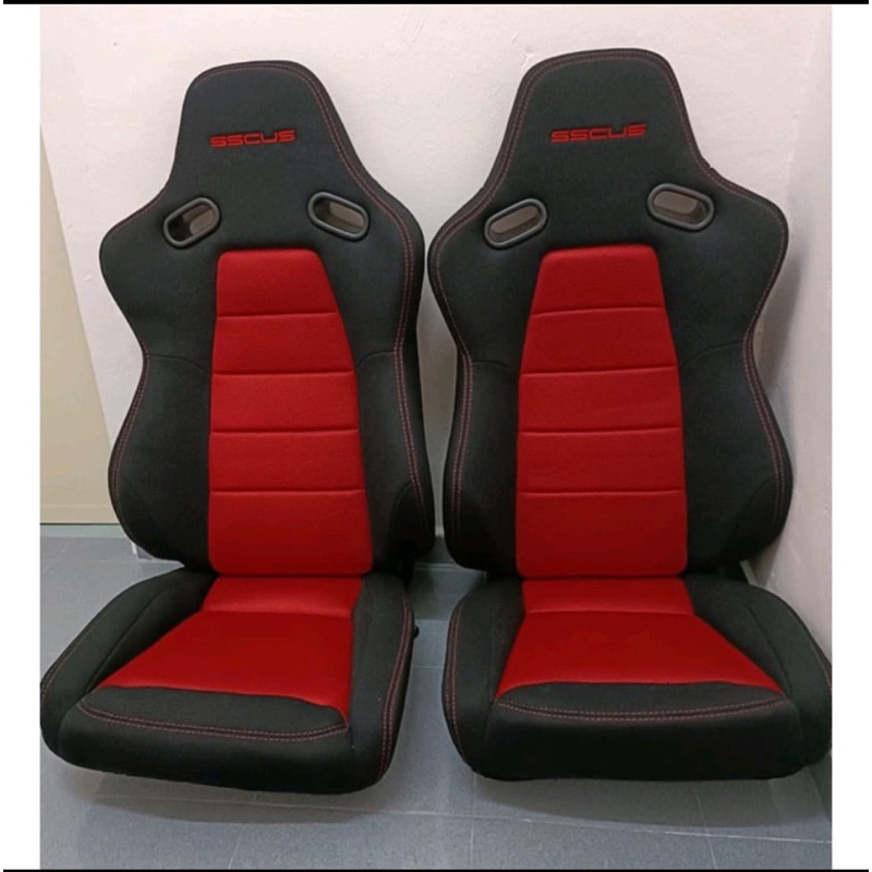 SSCUS Sport Bucket Seat for ,Myvi,Viva,Axia,Bezza,Alza,Waja,Persona ...