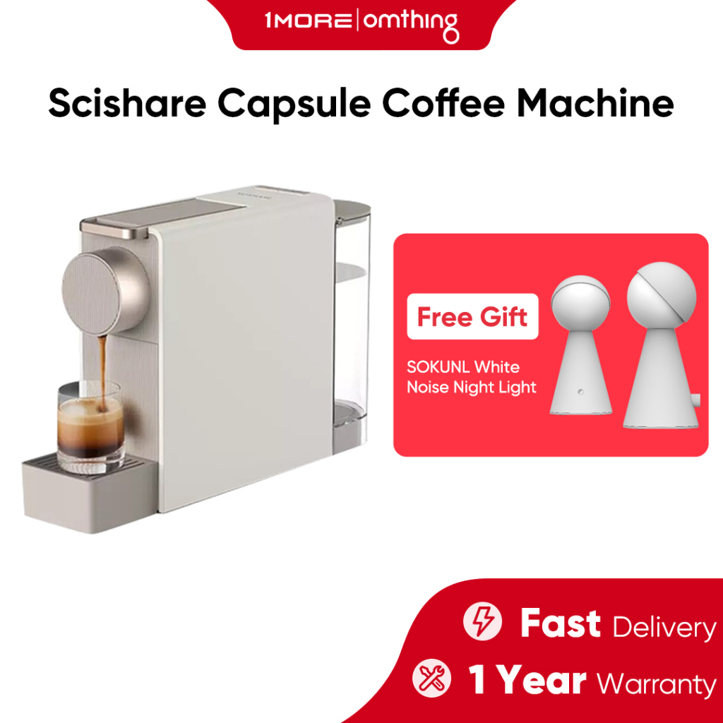 Xiaomi Mijia/SciShare Capsule Coffee Machine S1301/S1201 20 Bar Coffee ...