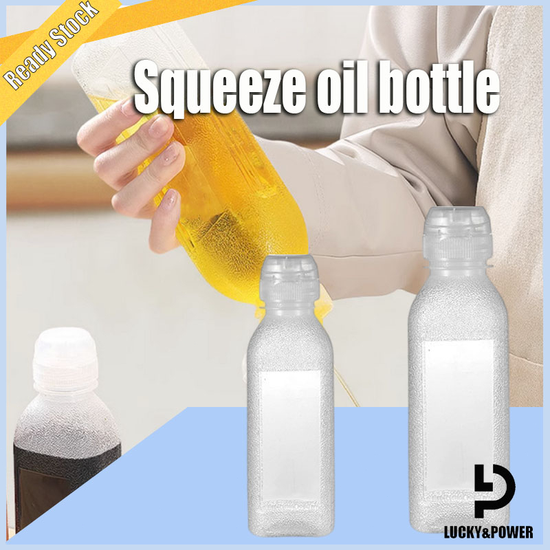 500ML Kitchen Squeeze Oil Bottle Plastic Condiment Bottles Leak Proof