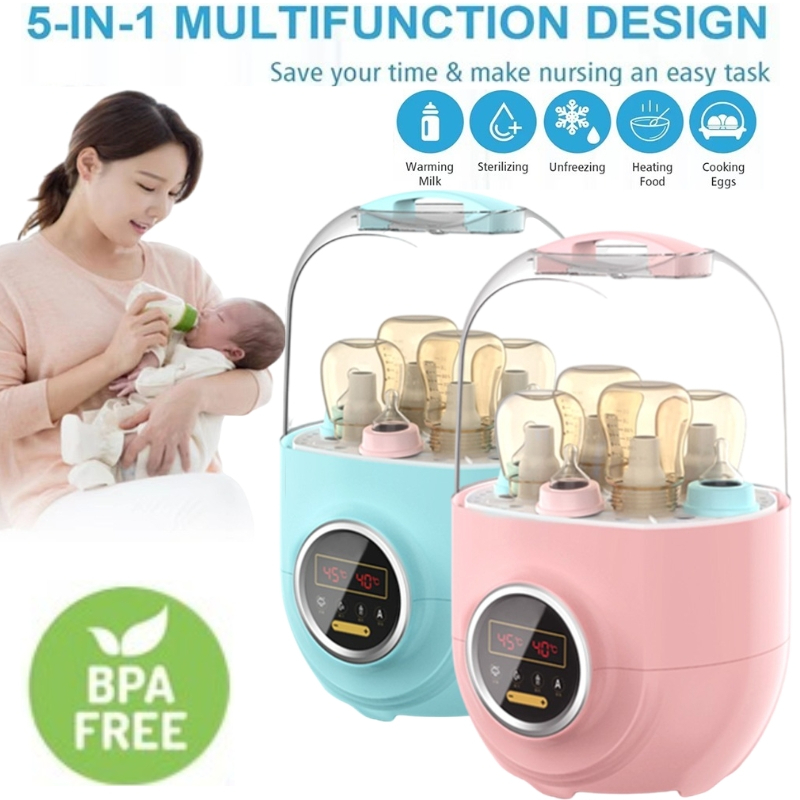 5 In1 Baby Bottle Sterilizer And Dryer Multifunctional Large Capacity