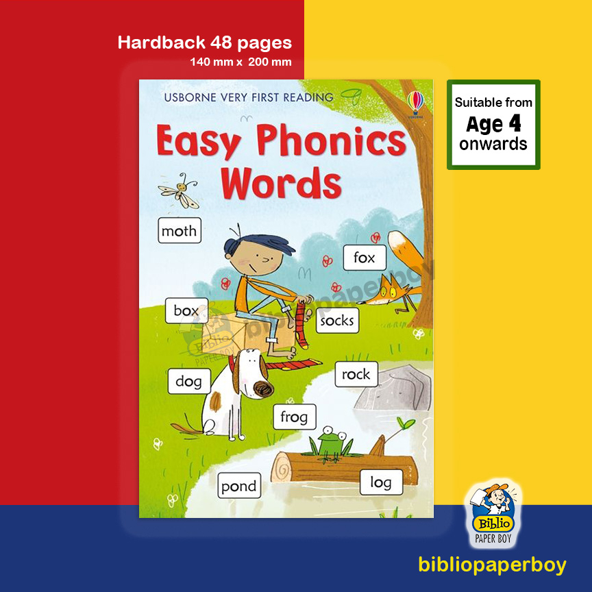 Usborne Easy Phonics Words (Usborne Very First Reading) Shopee Malaysia