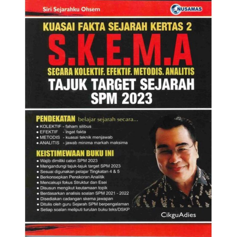 Buku Rujukan : Kuasai Fakta Sejarah Kertas 2 Melalui Skema Tajuk Target ...