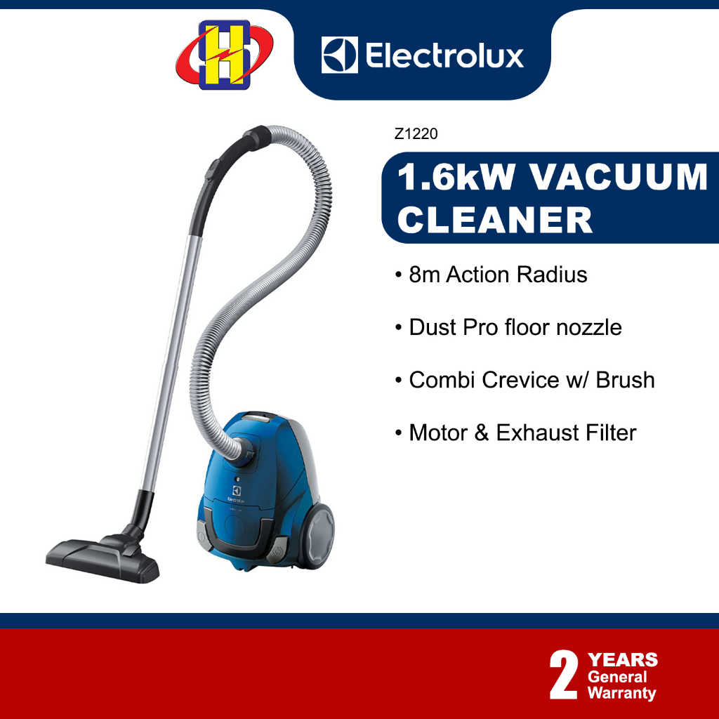 ELECTROLUX Bagged Vacuum Cleaners (1.6kW) 2in1 Upholstery Nozzle