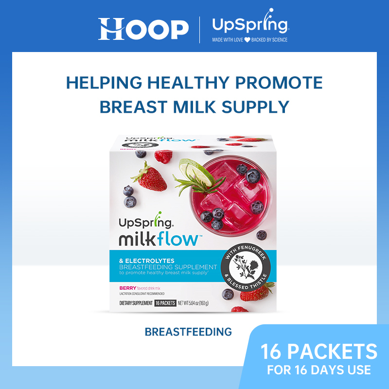 Upspring Milkflow Electrolyte Breastfeeding Supplement Drink Mix with