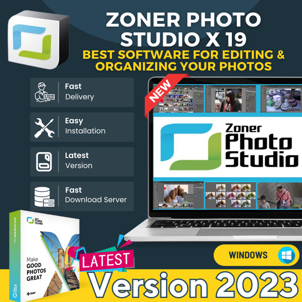 Zoner Photo Studio X 19 Best software for editing & organizing your