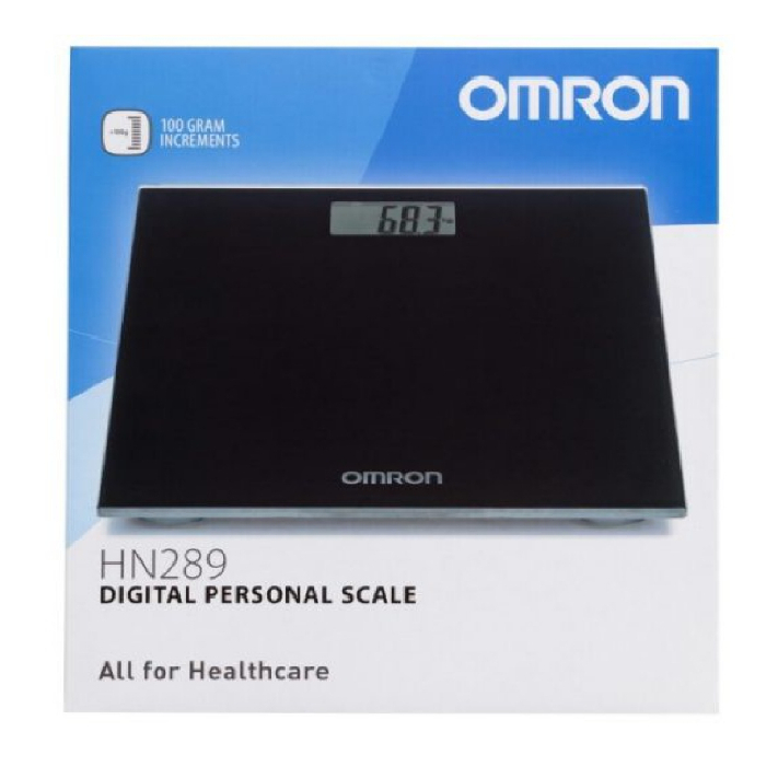 OMRON Digital Body Weight Scale HN289 (weight scale digital) Shopee