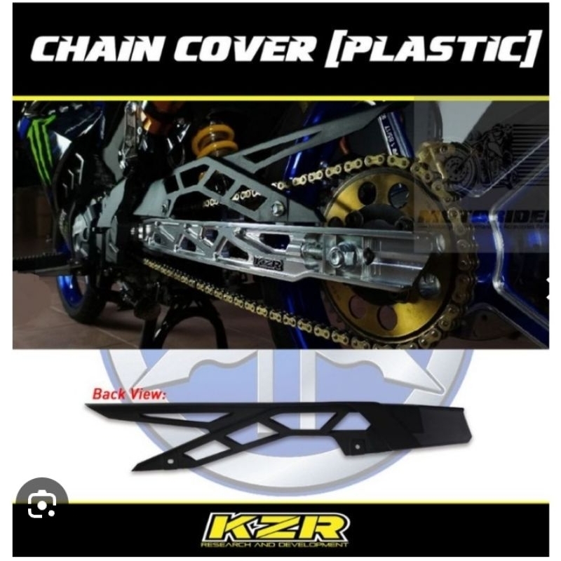 KZR CHAIN COVER Y15ZR Y16ZR LC135 RS150 VF3I RANTAI SWING ARM HYPERTECH
