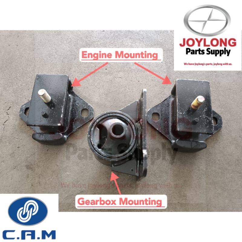 [READY STOCK] ORIGINAL Engine & Gearbox Mounting XCE Joylong Komuter ...