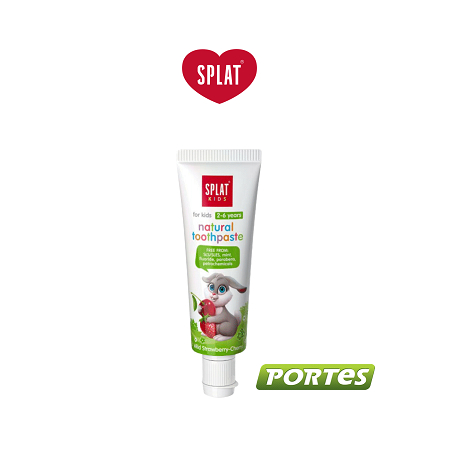 Splat Kids Strawberry Cherry Natural Toothpaste (2-6 Years) 20ml (Exp ...