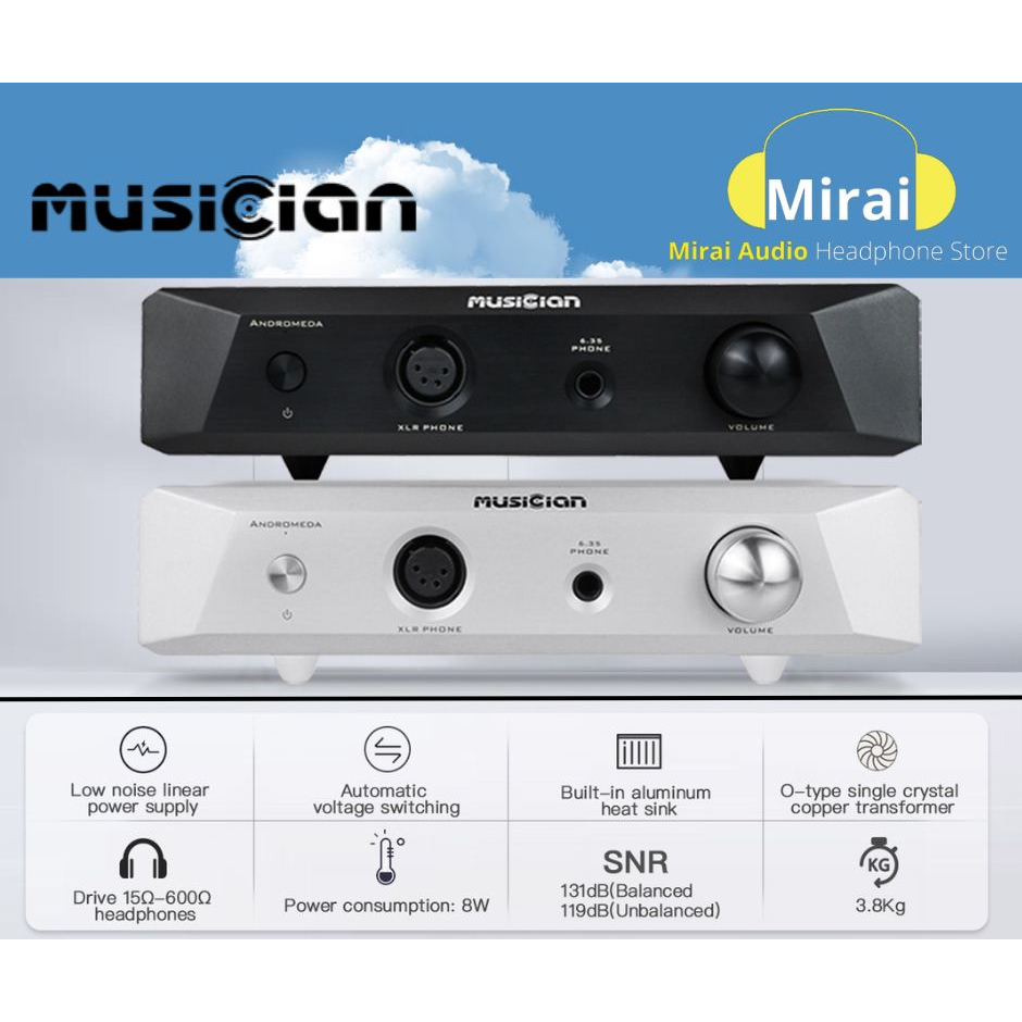 Musician Audio Andromeda Headphone Amplifier Shopee Malaysia