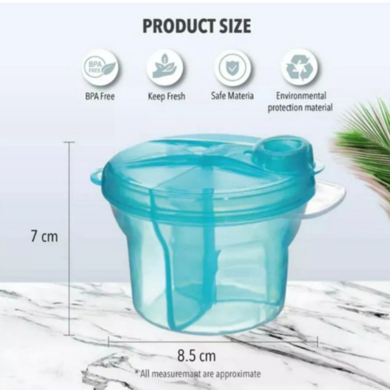 Milk powder container / milk transparent container / bekas susu tepung ...