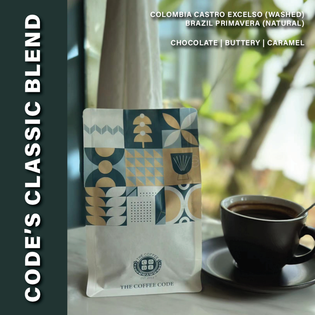 TCC Signature Blend CODE'S CLASSIC BLEND (FullCity Roast)(Coffee Bean