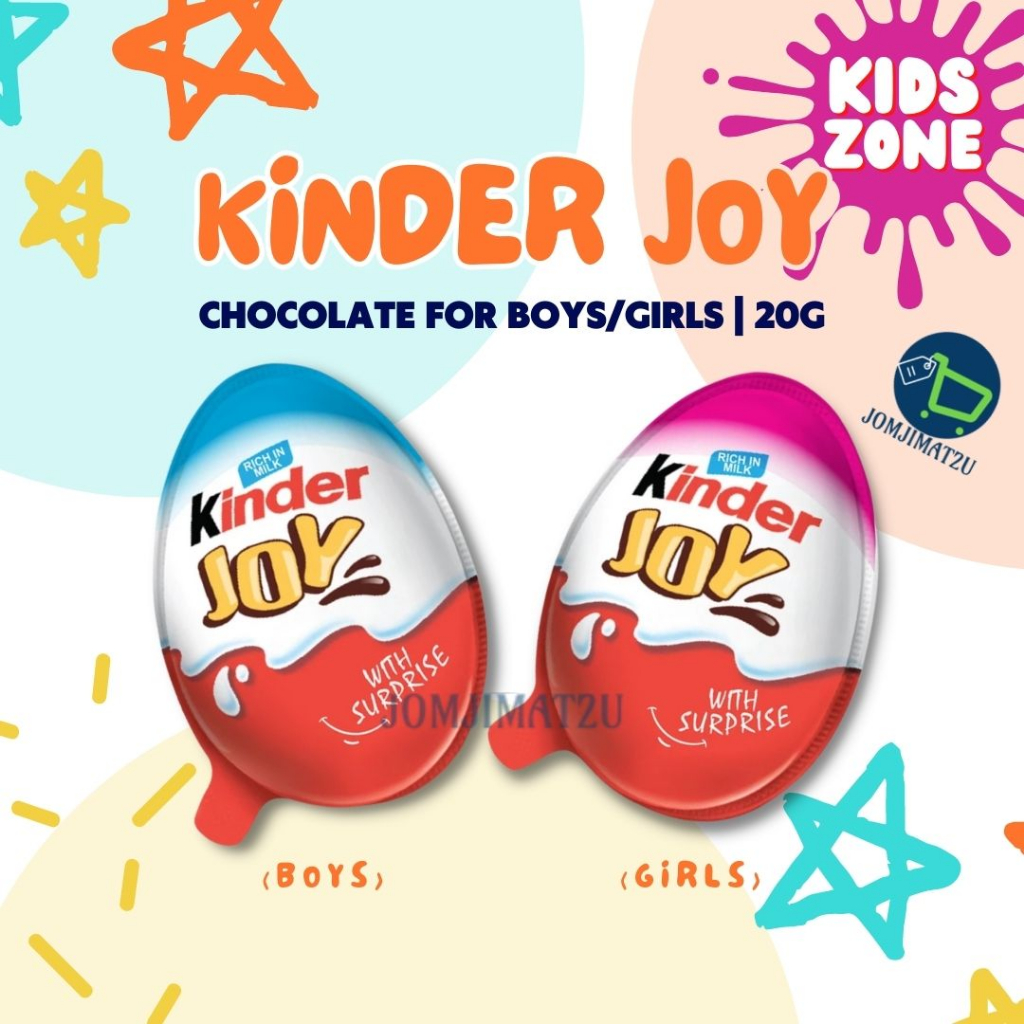 Kinder Joy Chocolate Egg - Boys