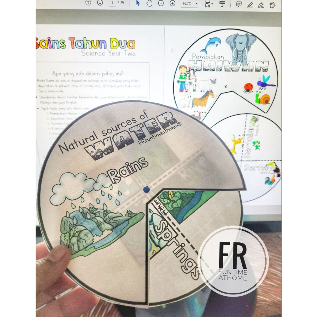 [PRINTABLE PDF] Nota Roda Sains Tahun 2 | Shopee Malaysia