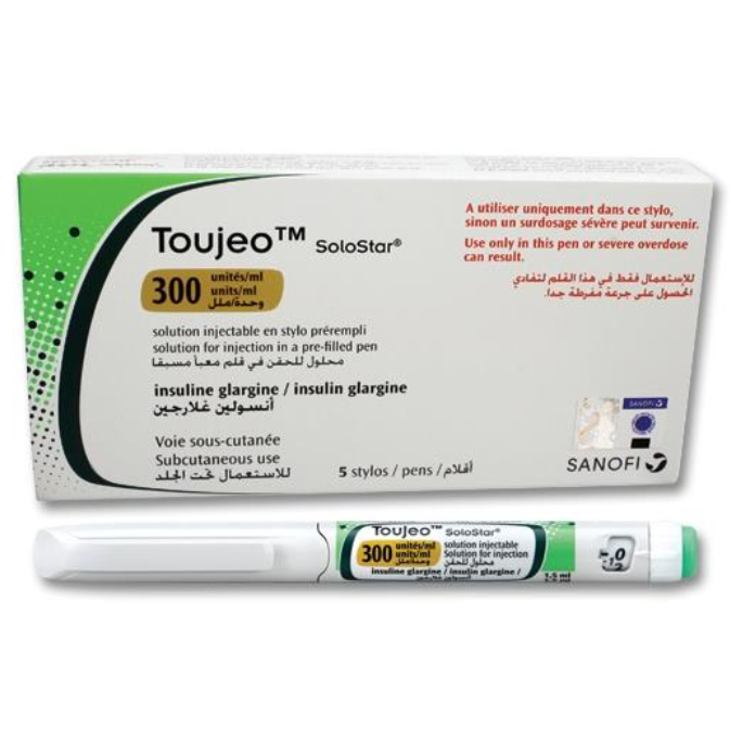 Toujeo Solostar Insulin Pen 300 unit/mL (exp date Jan 2024) Shopee