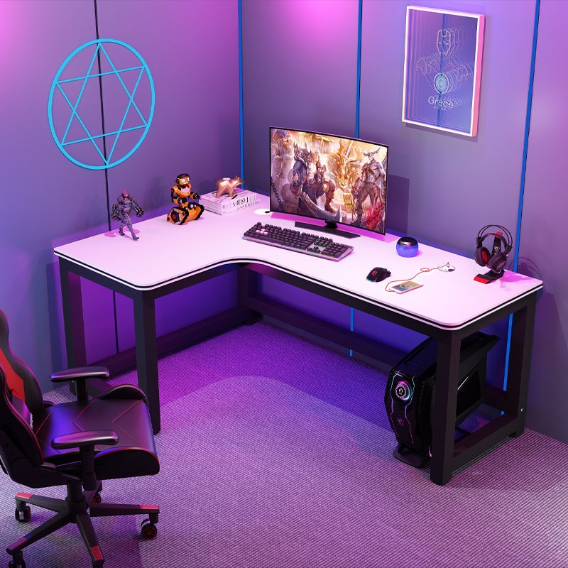 Corner Computer Desk Desktop ESports Table and Chair Combination Study Table LShaped Household