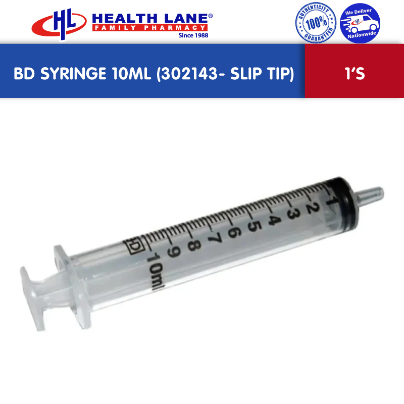 BD SYRINGE 10ML (1'S) Shopee Malaysia