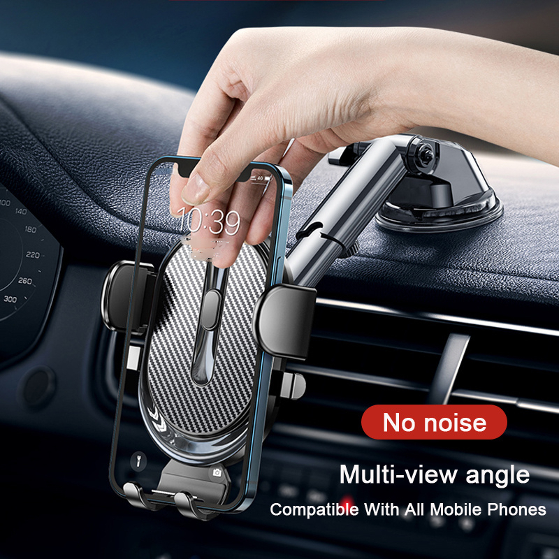 New 2023 Sucker Car Phone Holder Mobile Smartphone Cellphone Bracket ...