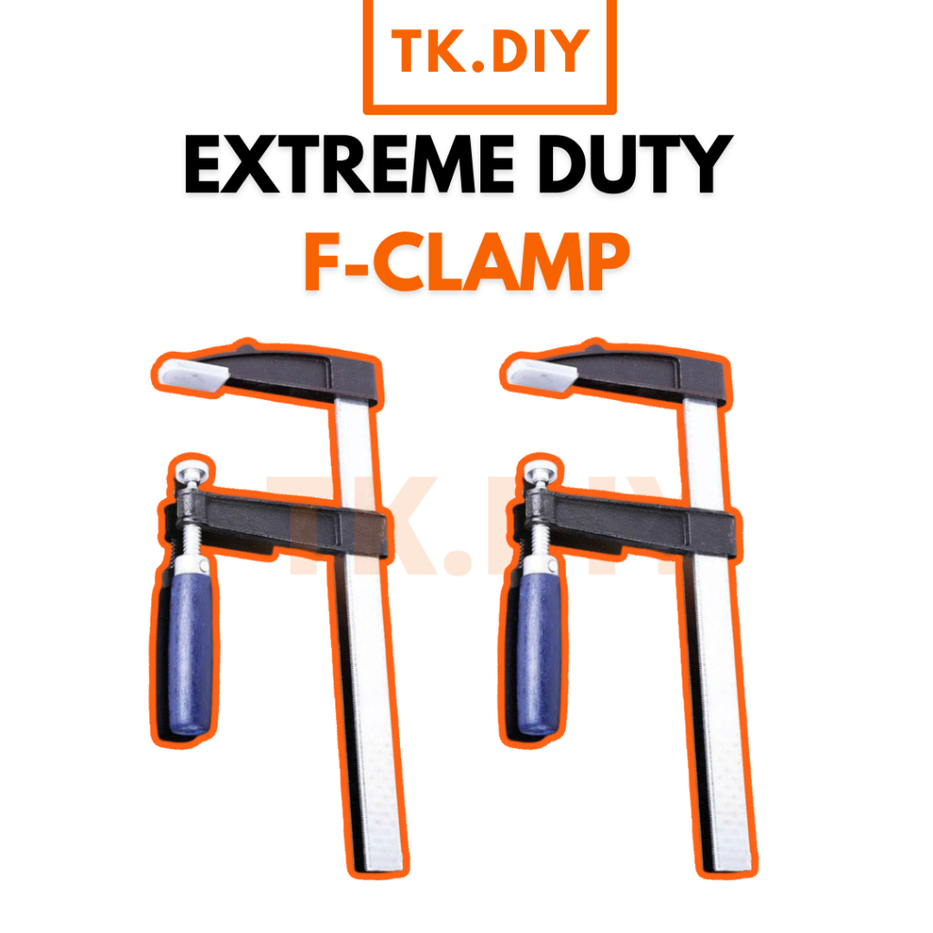 TK.DIY Heavy Duty F Type Clamp F Clamp Quick Grip Clamp Wood