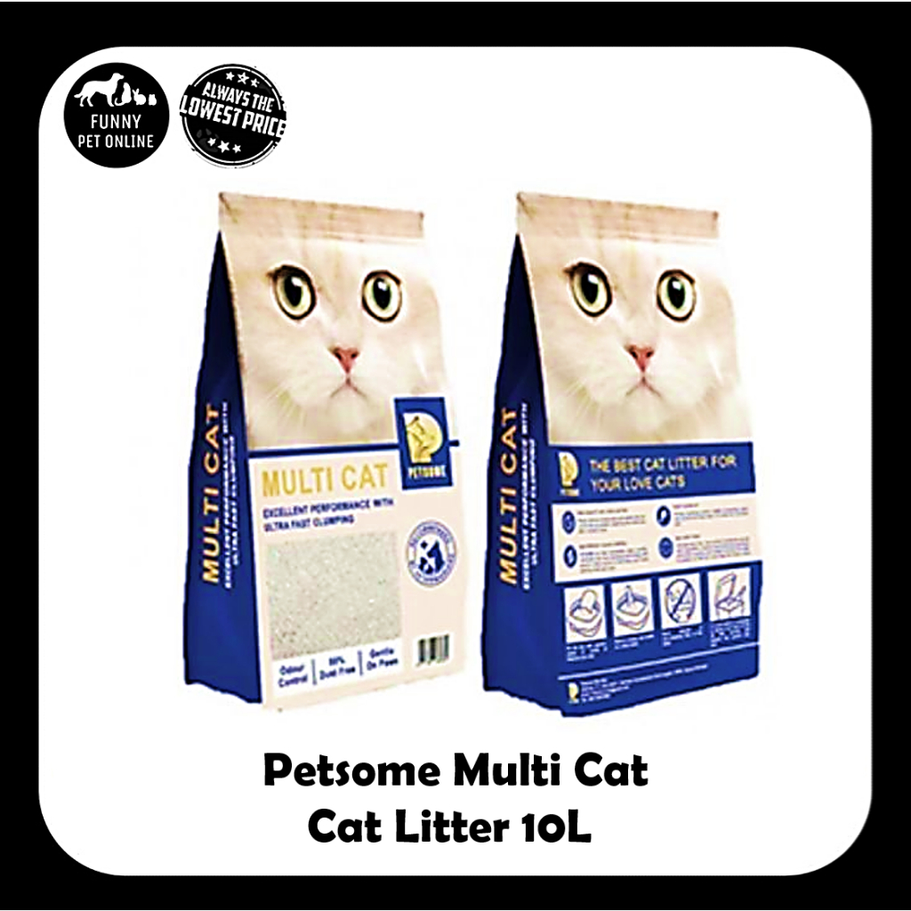 Petsome Multi Cat Excellent Performance With Ultra Fast Clumping / Cat
