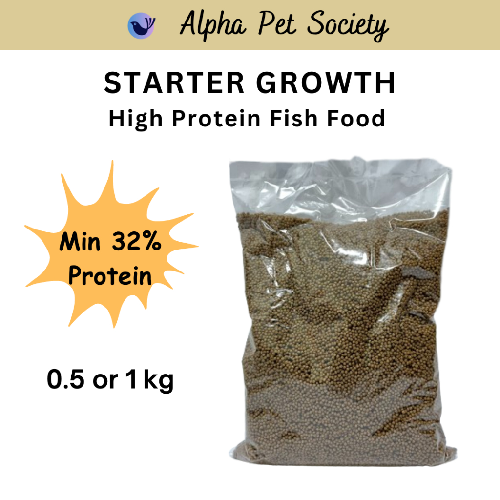 Universal Starter Growth Fish Food/ Makanan Ikan Protein Tinggi Dedak