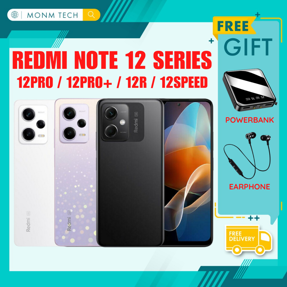 Global Version Redmi Note 12R Pro / Redmi Note 12 Pro / Redmi Note 12 ...