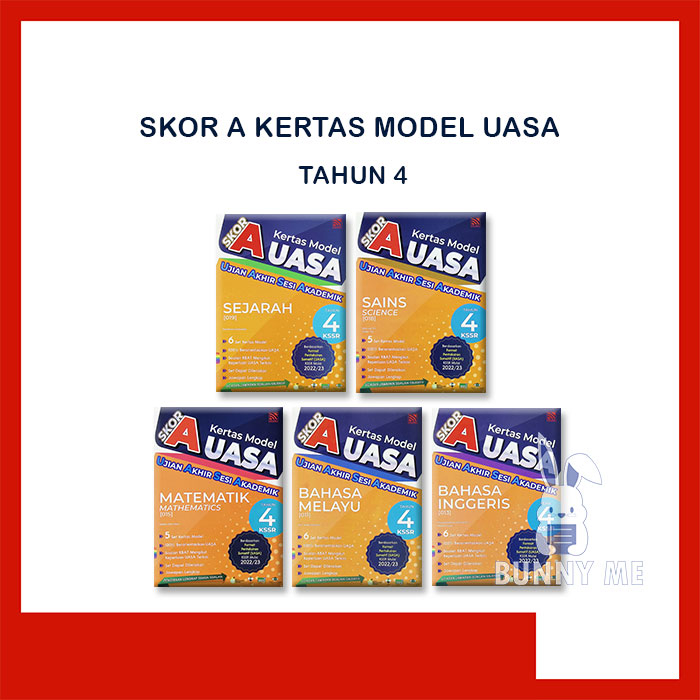 Bunny Buku Latihan Skor A Kertas Model Uasa Kssr Tahun Pelangi Shopee Malaysia