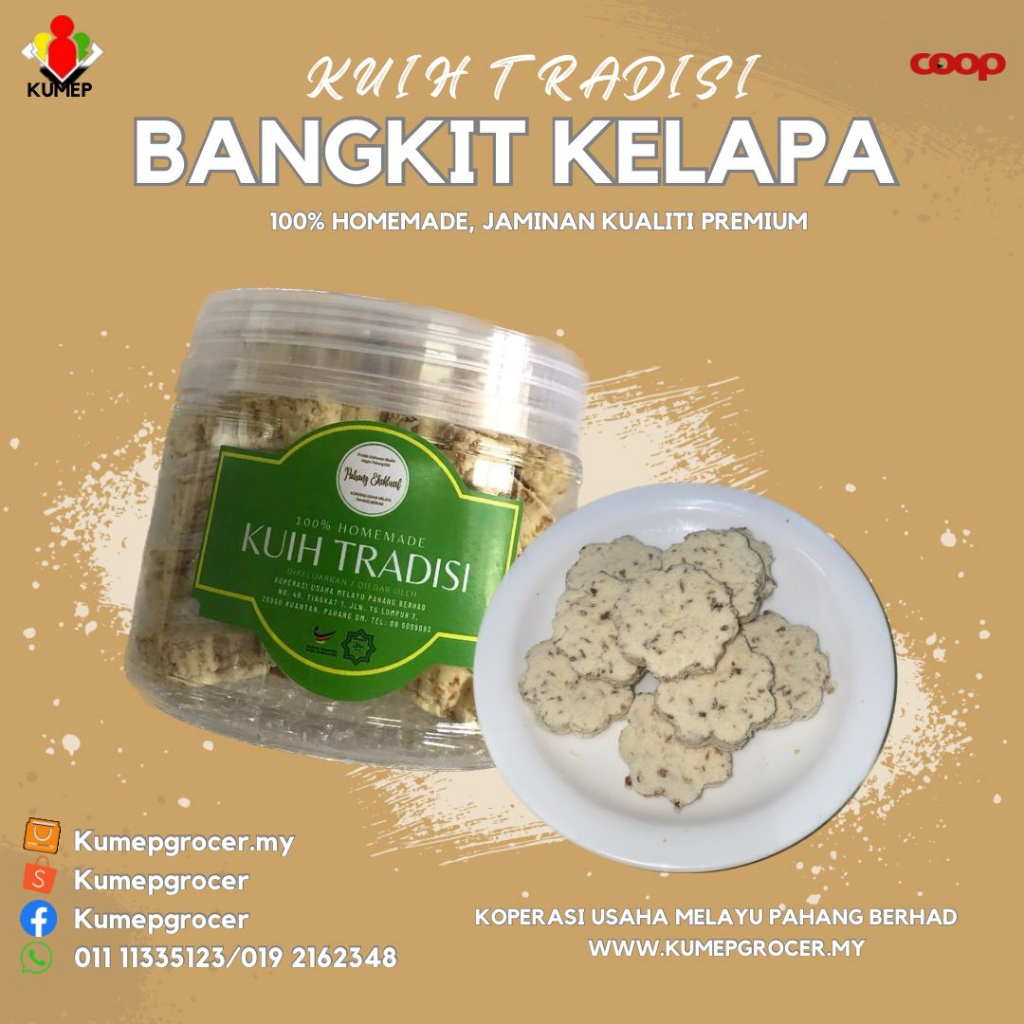 Kuih Tradisi Bangkit Kelapa Shopee Malaysia