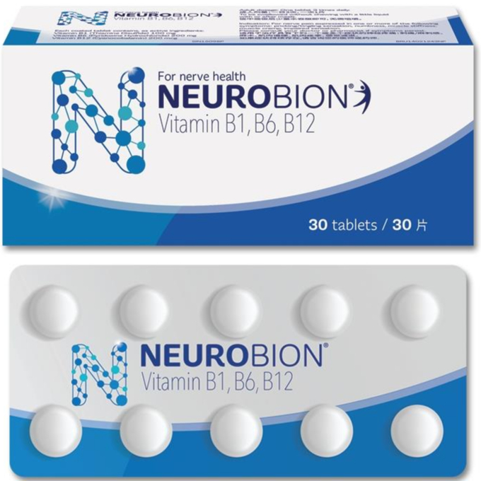 NEUROBION 10'S VITAMIN B1, B6, B12 FOR NERVE 1STRIPS Shopee Malaysia