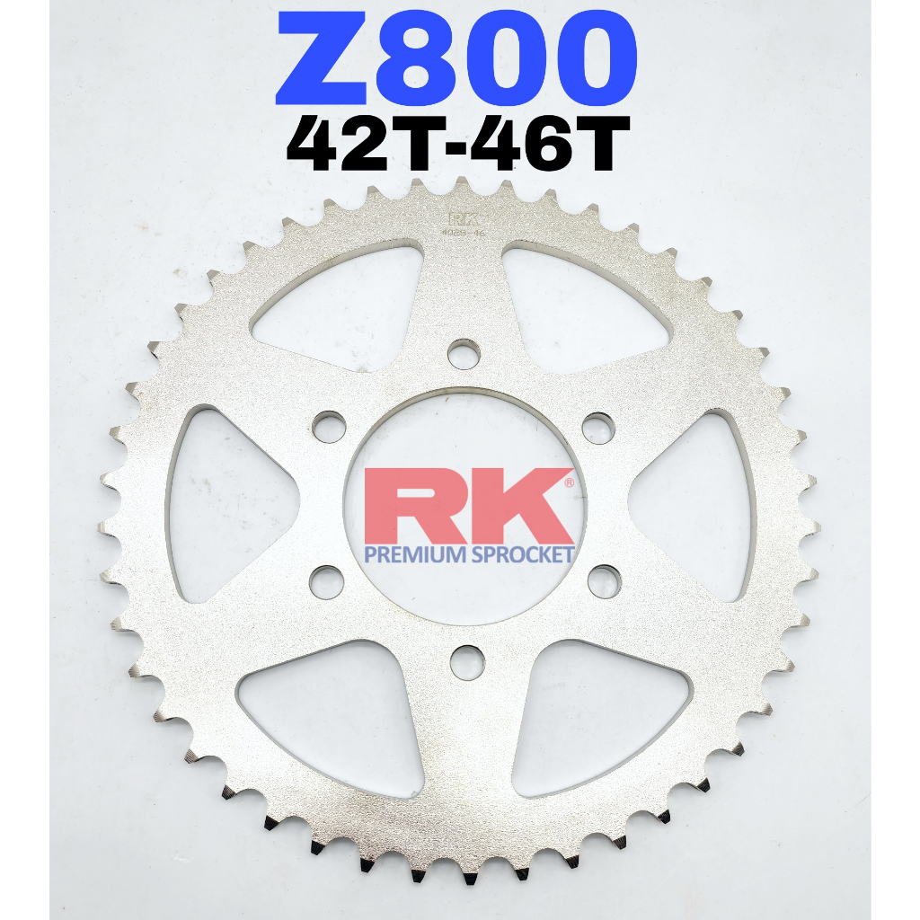 ＠RK RK Sprocket Set Kawasaki Z800 RK 520 KRX X-Ring Black / Gold Chain