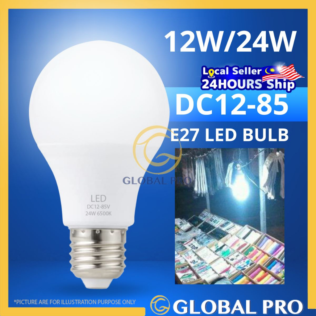 DC 12-85V LED Bulb Low Voltage High Brightness For Camping Mentol Bulb ...